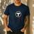 Boston T Subway Map Vintage MBTA Men's Casual T-Shirt Navy