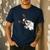 Boston Terrier Bostie Dog Kids Men Men's Casual T-Shirt Navy