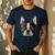 Boston Terrier Cute Puppy Face Dog Lover Pet Owner Men's Casual T-Shirt Navy