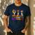 Boston Terrier Dog Halloween Christmas Hallothanksmas Men Women Kids Men's Casual T-Shirt Navy