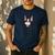 Boston Terrier Dog In The Pocket Boston Terrier For Men Women Girls Kids Men's Casual T-Shirt Navy