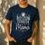 Boston Terrier Mama Boston Terrier Lover Shirt Men's Casual T-Shirt Navy