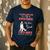 Boston Terrier Mom American Gentleman Dog Lover Mother's Day Men's Casual T-Shirt Navy