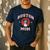 Boston Terrier Mom Dog Mother Men's Casual T-Shirt Navy