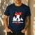Boston Terrier Mum Dog Woman Idea Men's Casual T-Shirt Navy