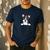 Boston Terrier In The Pocket Cute Pocket Boston Terrier Men's Casual T-Shirt Navy
