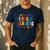 I Build Leaders Bricks Building Blocks Teacher Brick Builder Men's Casual T-Shirt Navy
