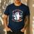 You Can't Scare Me I'm A Teacher Ghost Happy Halloween Men's Casual T-Shirt Navy