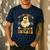 You Can’t Scare Me I Teach Daycare Teacher Halloween Ghost Men's Casual T-Shirt Navy