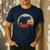 Catch Some Rays Vintage Retro Grizzly Bear Men's Casual T-Shirt Navy