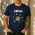 Catom Science Teacher Chemistry Lover Physics School Cat Men's Casual T-Shirt Navy