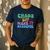 Chaos But Make It Academic Teacher Back To School Men's Casual T-Shirt Navy