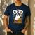 Chemistry Boo Ghost Element Of Surprise Science Teacher Tee Men's Casual T-Shirt Navy
