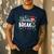Is It Christmas Break Yet Teacher Xmas Light Santa Hat Men's Casual T-Shirt Navy Is It Christmas Break Yet Teacher Xmas Light Santa Hat Men's Casual T-Shirt Navy