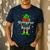 Christmas Kindergarten Elf Squad Teacher Student Men's Casual T-Shirt Navy Christmas Kindergarten Elf Squad Teacher Student Men's Casual T-Shirt Navy