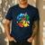 Cool Art For Men Women Artist Teacher Painter Artists Paint Men's Casual T-Shirt Navy
