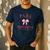 Coquette Bow Paraprofessional School Para Squad Teacher Aide Men's Casual T-Shirt Navy Coquette Bow Paraprofessional School Para Squad Teacher Aide Men's Casual T-Shirt Navy