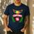 Crayon Box Fun Teacher Student Crayon Squad Halloween 2023 Men's Casual T-Shirt Navy Crayon Box Fun Teacher Student Crayon Squad Halloween 2023 Men's Casual T-Shirt Navy