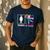 Cute Art Teacher Magical Dabbing Unicorn Artist Men's Casual T-Shirt Navy Cute Art Teacher Magical Dabbing Unicorn Artist Men's Casual T-Shirt Navy