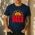 Cute Bilingual Spanish Teacher Buenos Dias Sunshine Men's Casual T-Shirt Navy Cute Bilingual Spanish Teacher Buenos Dias Sunshine Men's Casual T-Shirt Navy