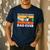 Cute Boston Terrier Best Boston Terrier Dad Ever Men's Casual T-Shirt Navy