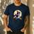 Cute Boston Terrier Halloween Costume Dog Lover Women Girls Men's Casual T-Shirt Navy