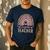 Cute Daycare Teacher Rainbow Leopard Print Childcare Worker Men's Casual T-Shirt Navy Cute Daycare Teacher Rainbow Leopard Print Childcare Worker Men's Casual T-Shirt Navy