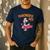 Cute Elementary School Student Dog Teacher's Pet Men's Casual T-Shirt Navy Cute Elementary School Student Dog Teacher's Pet Men's Casual T-Shirt Navy