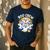 Cute Group Matching Teachers Halloween Men's Casual T-Shirt Navy Cute Group Matching Teachers Halloween Men's Casual T-Shirt Navy