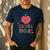 Cute Maestra Teacher Men's Casual T-Shirt Navy Cute Maestra Teacher Men's Casual T-Shirt Navy