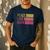 Cute Math Teacher Peace Love Math Men's Casual T-Shirt Navy Cute Math Teacher Peace Love Math Men's Casual T-Shirt Navy