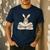Cute Reading Bunny Glasses Books Bookworm Reader Teacher Men's Casual T-Shirt Navy Cute Reading Bunny Glasses Books Bookworm Reader Teacher Men's Casual T-Shirt Navy