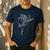 Dancing Turkey Happy Thanksgiving Day Ballet Dance Teacher Men's Casual T-Shirt Navy