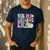 In My Daycare Era Groovy Teacher Daycare First Day Of School Men's Casual T-Shirt Navy In My Daycare Era Groovy Teacher Daycare First Day Of School Men's Casual T-Shirt Navy