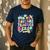 In My Daycare Teacher Era Daycare Provider Kids Men's Casual T-Shirt Navy
