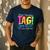 Dear Parents Tag You'Re It Love Teachers Last Day Of School Men's Casual T-Shirt Navy