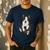 Dog Lovers Boston Terrier In Pocket Dog Face For Men Women Kids Men's Casual T-Shirt Navy