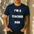Easy Halloween Teacher Costume Shirt For Men Women Kids Men's Casual T-Shirt Navy
