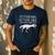 Lets Eat Kids Punctuation Saves Lives Dino Teacher Men Men's Casual T-Shirt Navy