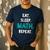 Eat Sleep Math Repeat Math Teacher Men Women Girls Kids Men's Casual T-Shirt Navy Eat Sleep Math Repeat Math Teacher Men Women Girls Kids Men's Casual T-Shirt Navy