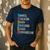 Educar Bilingual Spanish Teacher Men's Casual T-Shirt Navy