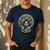 Education Is Freedom History Month Teacher Books Afro Men's Casual T-Shirt Navy