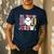 ESL Teacher Boo Crew Halloween Costume Men's Casual T-Shirt Navy