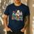 Everyone Communicates Differently Halloween SLP Sped Teacher Men's Casual T-Shirt Navy