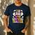 Faboolous COMPUTER TEACHER Costume This Is My Spooky Mom Dad Men's Casual T-Shirt Navy