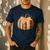 Fall Book Pumpkin Halloween Teacher Librarian Thanksgiving Men's Casual T-Shirt Navy