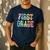 First Grade Dream Team Back To School 1st Grade Teacher Men's Casual T-Shirt Navy First Grade Dream Team Back To School 1st Grade Teacher Men's Casual T-Shirt Navy