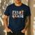 First Grade Dream Team First Day Of 1st Grade Teachers For Men Women Men's Casual T-Shirt Navy First Grade Dream Team First Day Of 1st Grade Teachers For Men Women Men's Casual T-Shirt Navy