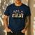 First Grade Teacher Wildflower Back To School Floral Outfits Men's Casual T-Shirt Navy