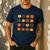 Folk Art Pumpkins Teacher Nurses Admin Witch Halloween Cute Men's Casual T-Shirt Navy